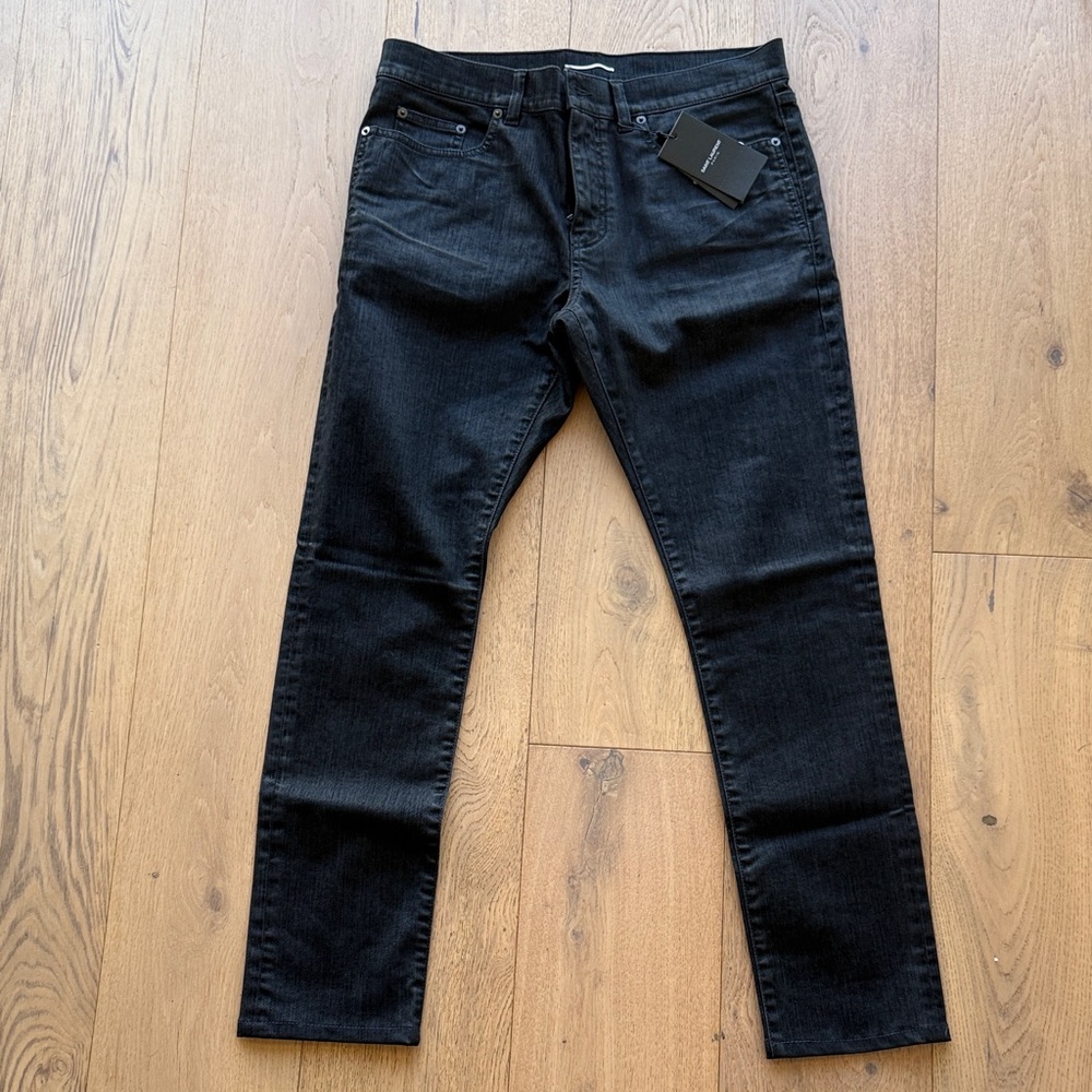 Saint Laurent Men's Dark Jeans